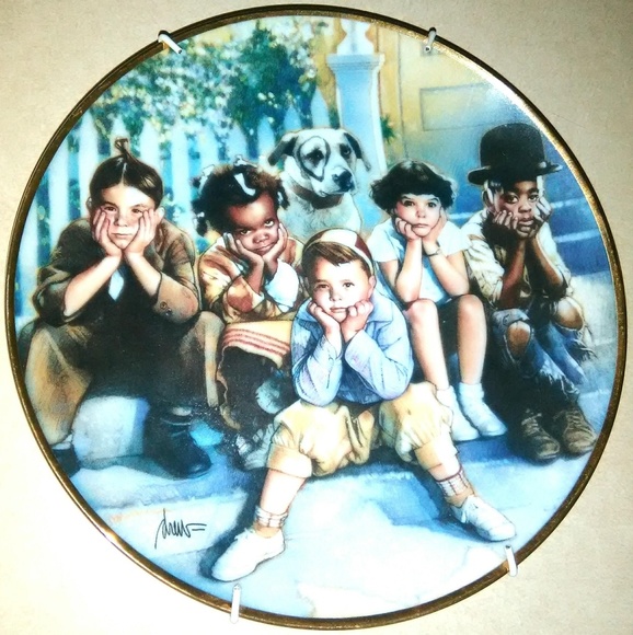 Franklin Mint Other - The Little Rascals by Drew Struzan plate